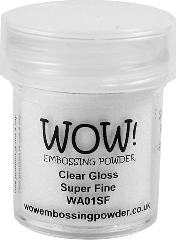 WOW clear embossing powder