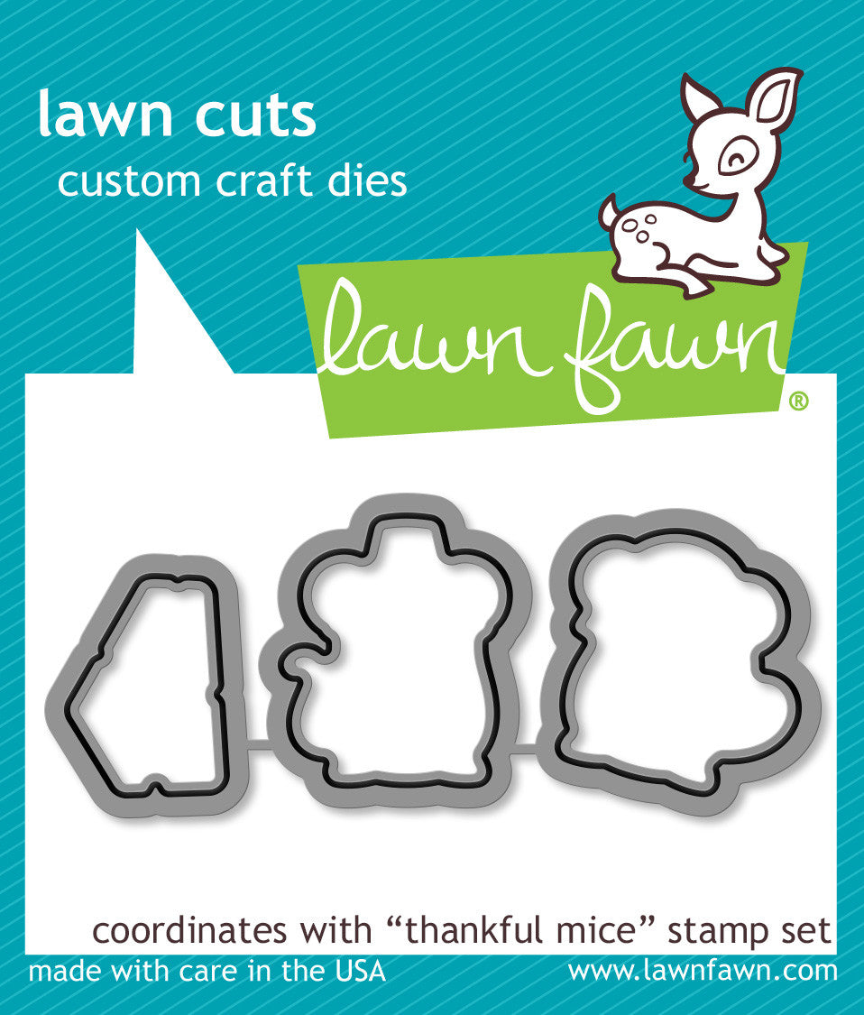 thankful mice - lawn cuts