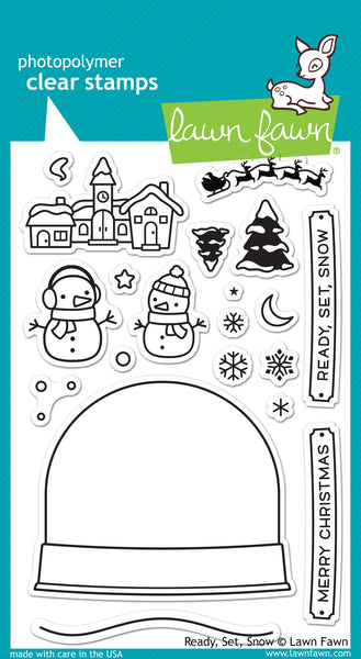 FransFormer Snowy Friends Clear Stamp Set (STP-218) - B.V FransFormer Snowy Friends Clear Stamp Set (STP-218) - B.V