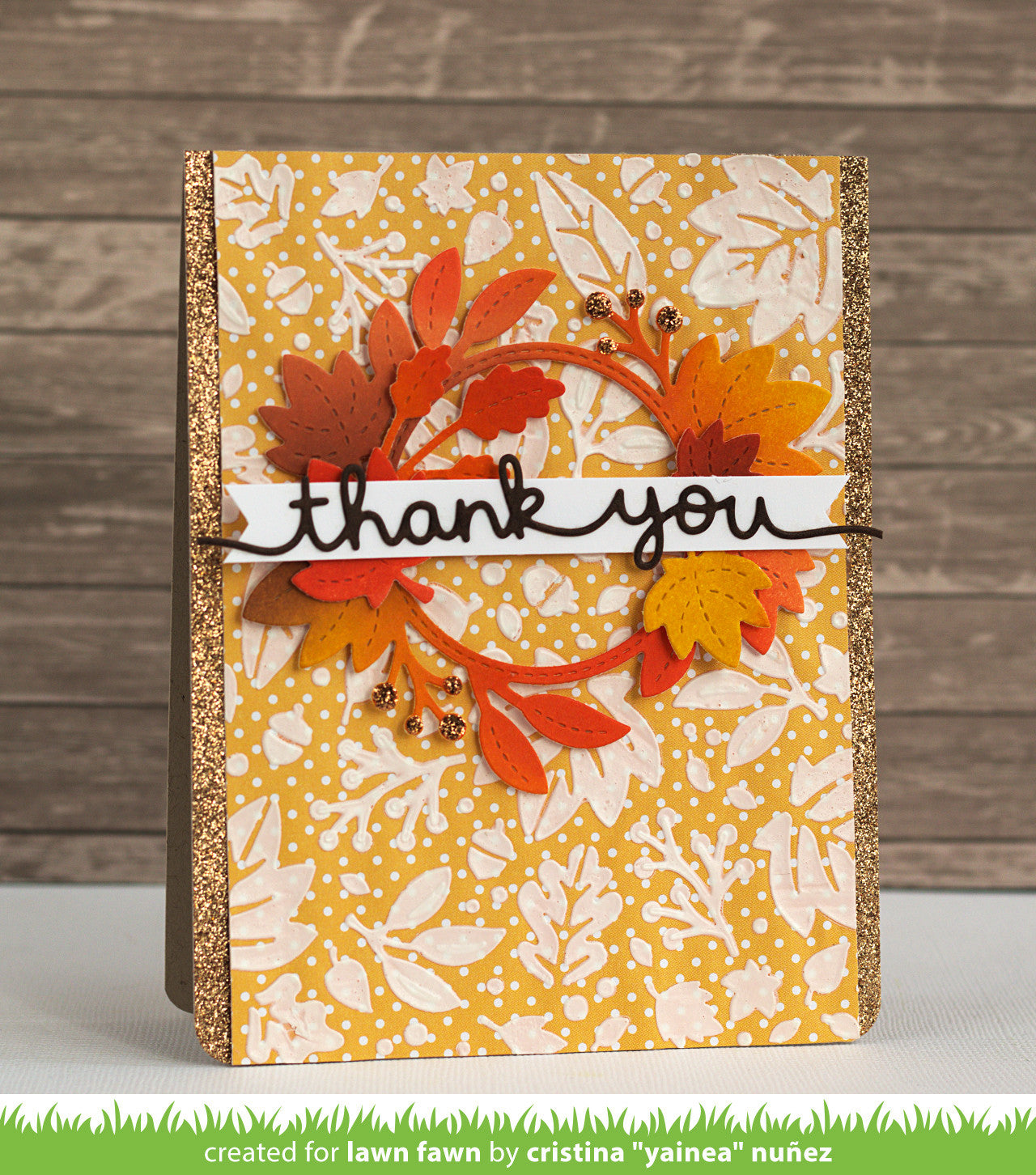 fall leaves background stencils