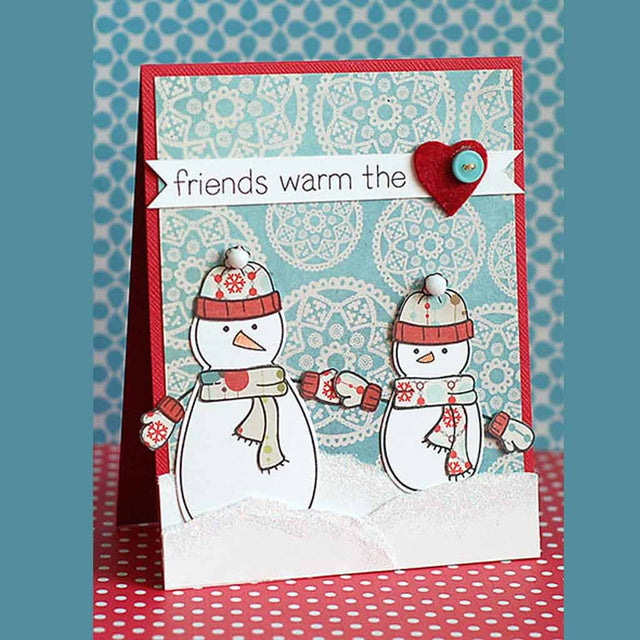 making frosty friends – Lawn Fawn