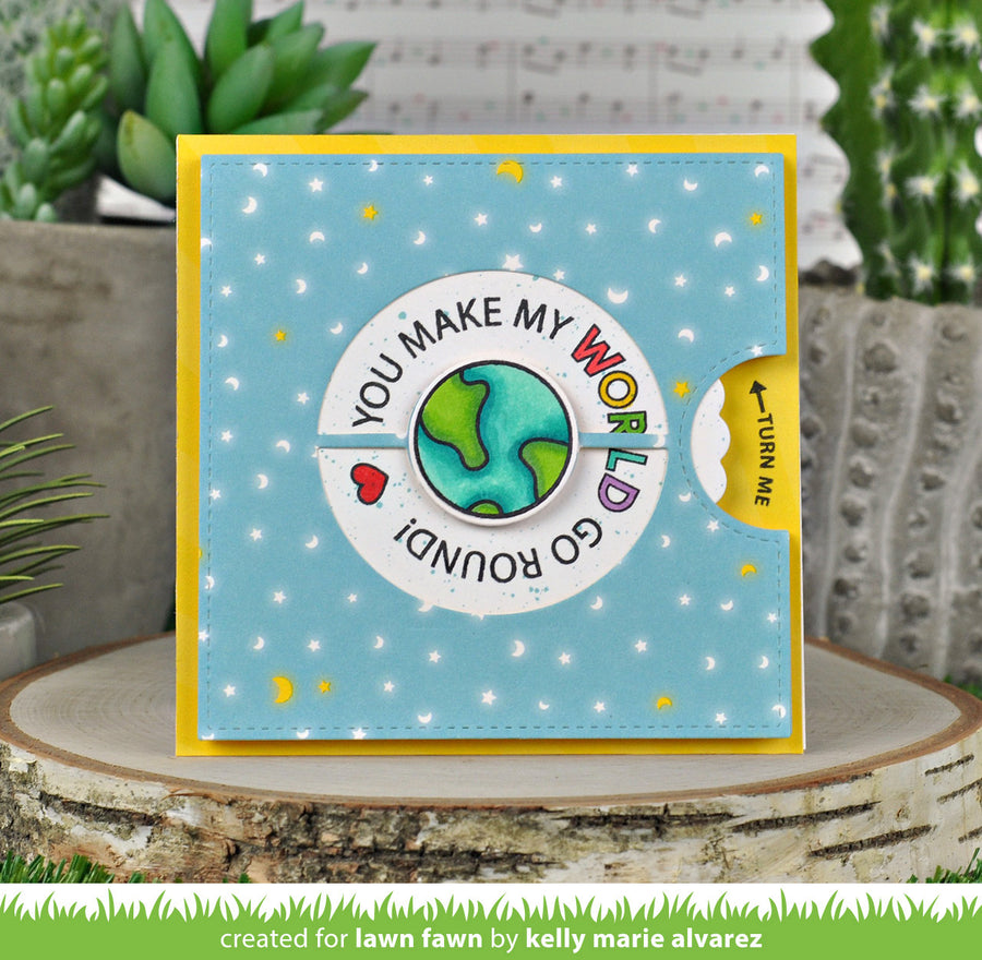 reveal wheel circle sentiments – Lawn Fawn