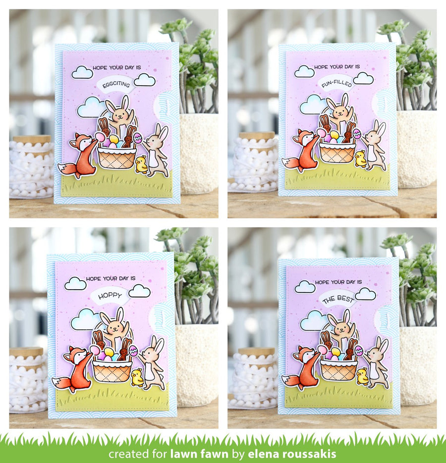 reveal wheel spring sentiments – Lawn Fawn