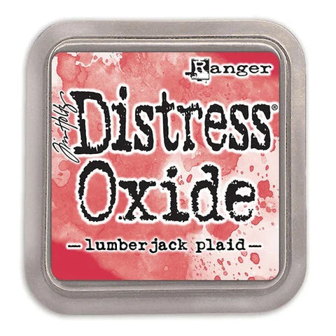 distress oxide - lumberjack plaid