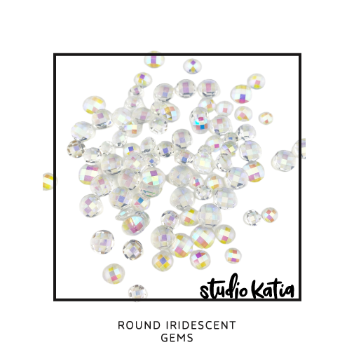 studio katia - round iridescent gems