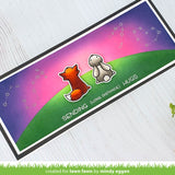 slimline simple hillside stencils