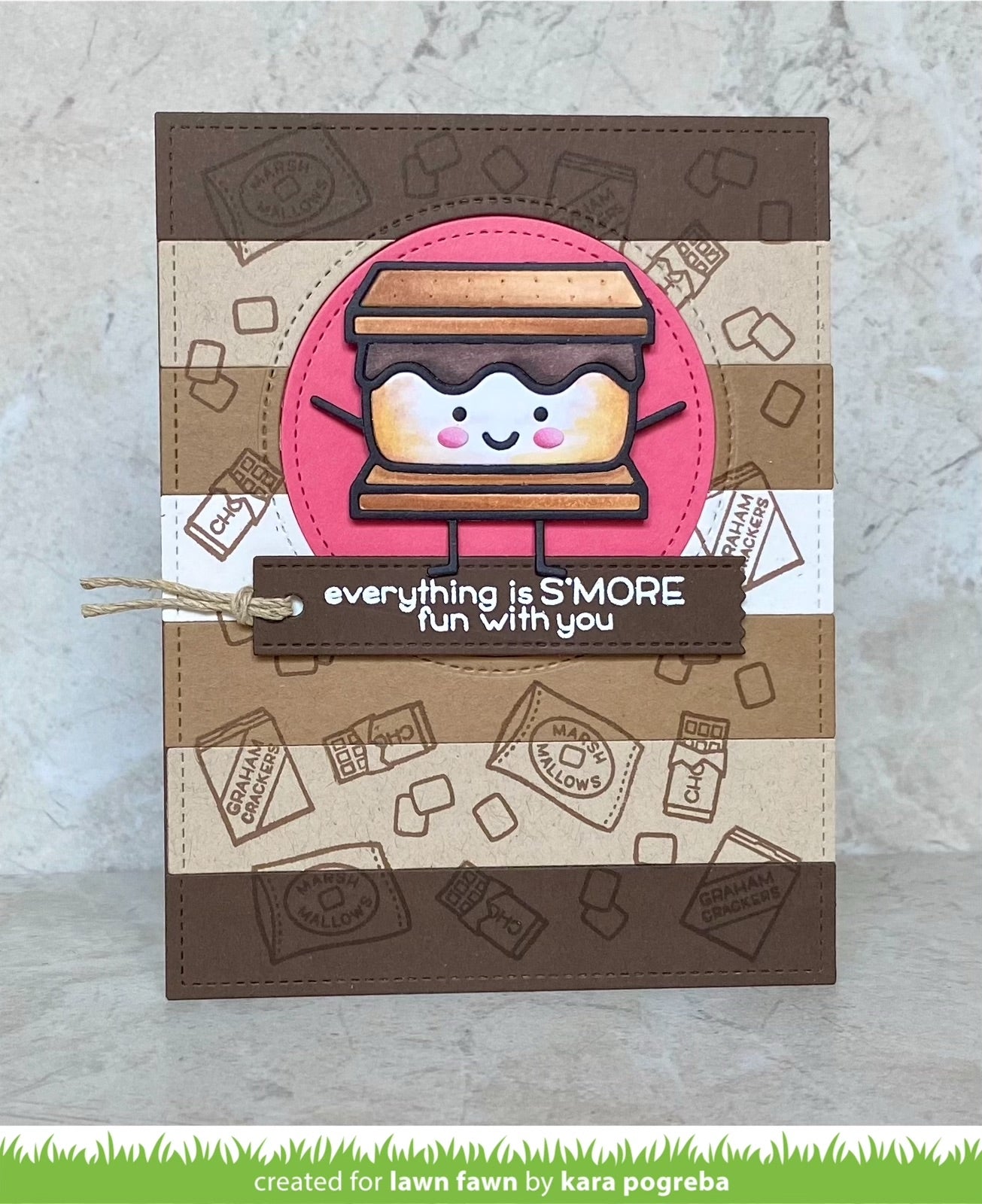 smiley s'more