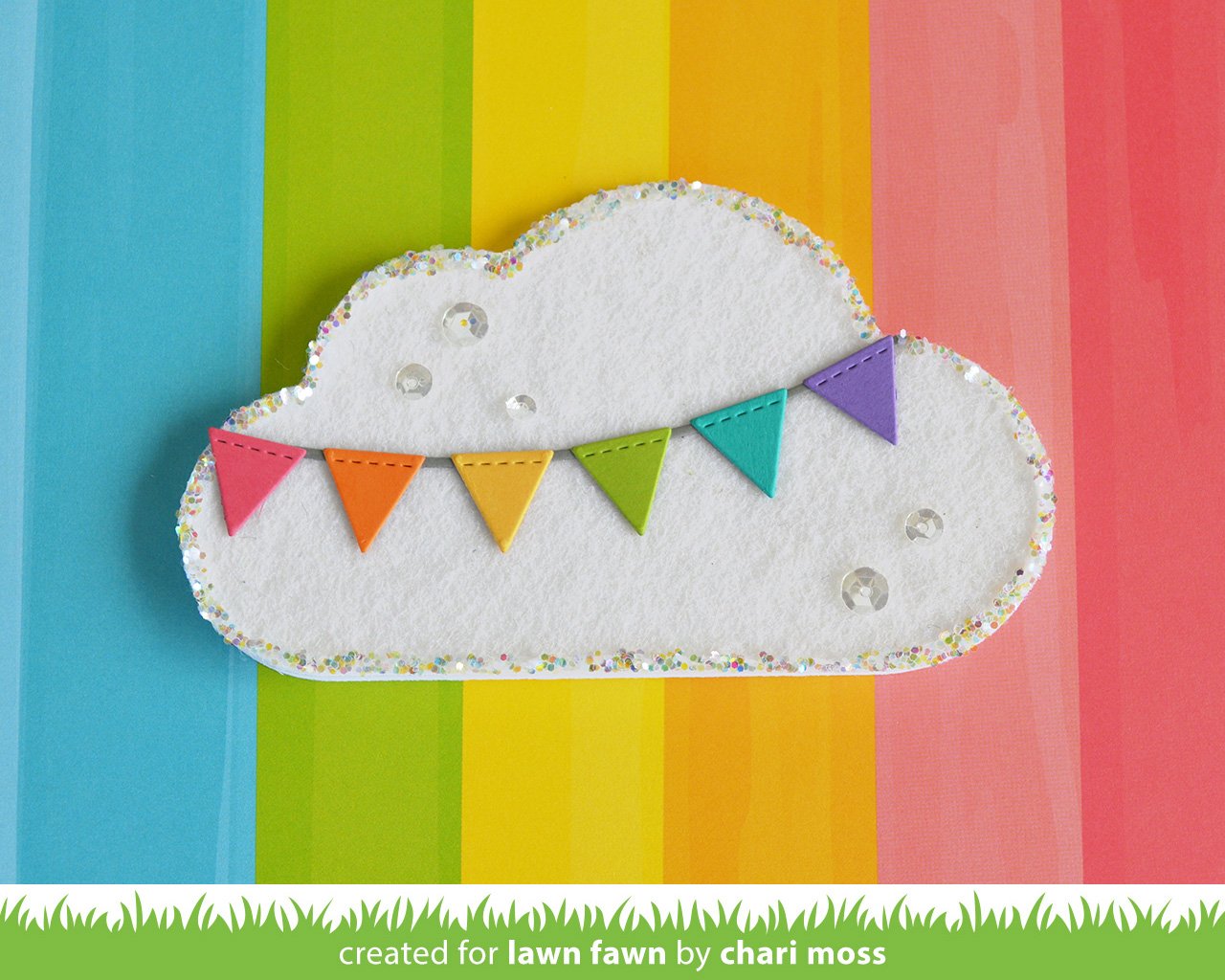 outside in stitched cloud stackables