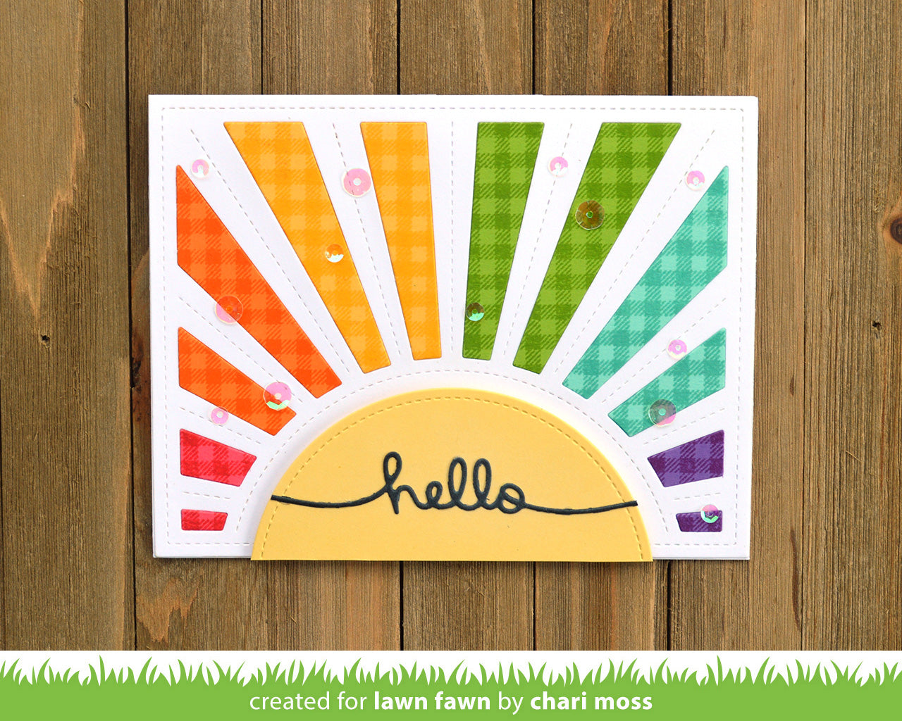 hello border | Lawn Fawn