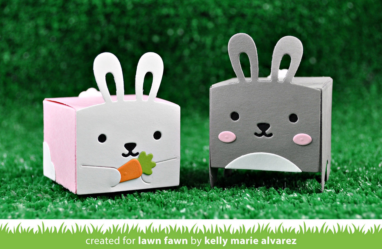 tiny gift box bunny add-on