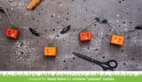 tiny gift box jack-o'-lantern add-on