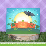 tiny gift box jack-o'-lantern add-on