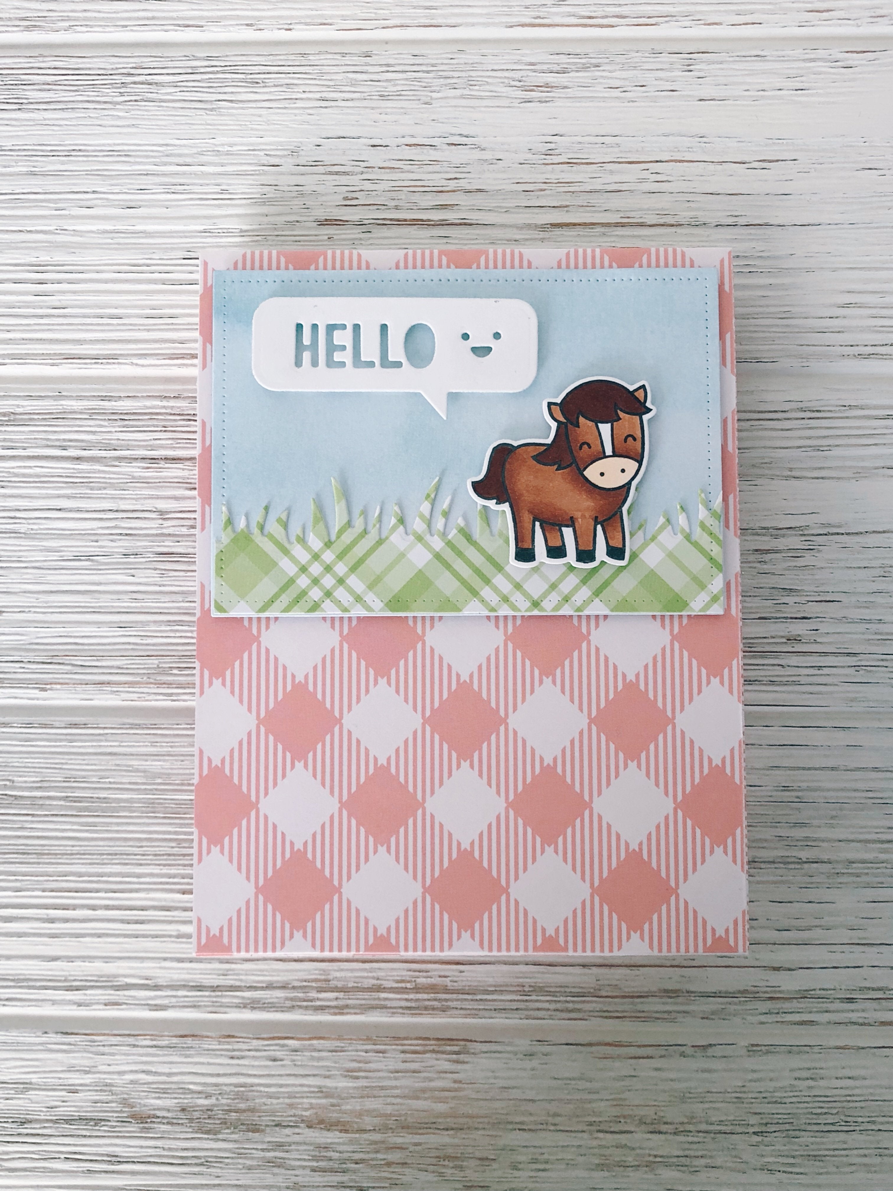 LAWN FAWN Acrylic Stamping Block: 4x5 w/Grip and Grid - Scrapbook Generation