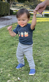 happy succulents onesie (3-6m)