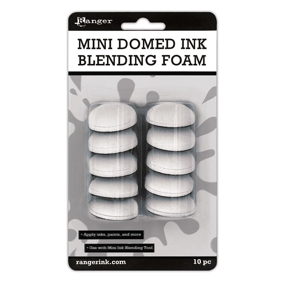 Reusable Ink Blending Tool With Flat/ Domed Foam Refills - Temu